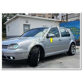 Markadan VW Golf 4 Krom Ayna Kapağı 1998-2004 2 Parça Abs Krom