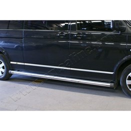 Markadan VW T5 Transporter Uzun Şasi Tek Sürgülü Krom Yan Kapı Çıtası 2003-2014 6 Parça Paslanmaz Çelik