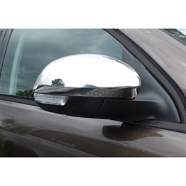 Markadan VW Tiguan Krom Ayna Kapağı 2007-2015 2 Parça Paslanmaz Çelik