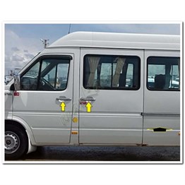 Markadan VW Volt Lt Krom Kapı Kolu 1998-2006 4 Kapı Paslanmaz Çelik