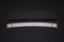 OMSA Mercedes A Class W176 HB Krom Arka Tampon Eşiği Taşlı 2012-2018 Arası