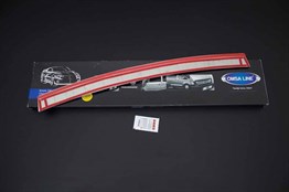 OMSA Mercedes C Klass W204 SW Krom Arka Tampon Eşiği Taşlı 2008-2014 Arası