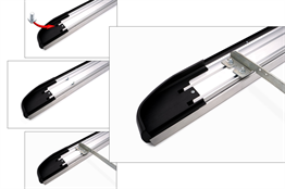 Mercedes M Class W166 Opa Yan Basamak Siyah 2011-2019 Arası