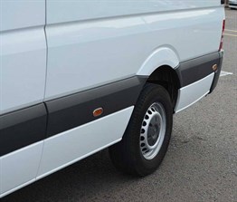 OMSA Mercedes Sprinter W906 Krom Yan Reflektör Çerçevesi 6 Parça 2006-2018 Arası