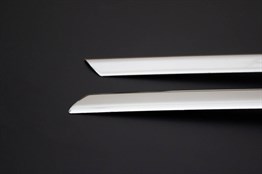 OMSA Mercedes Vito W447 Krom Cam Alt Çıtaları 8 Parça Tek Sürgülü Kısa Şase 2014 ve Sonrası