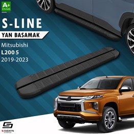 Mitsubishi L200 5 S-Line Siyah Yan Basamak 203 Cm 2019 Üzeri