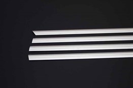 OMSA Mitsubishi Lancer HB Krom Cam Alt Çıtası 4 Parça 2007-2017 Arası