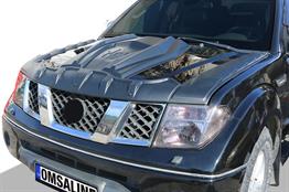 Nissan Navara Dragon Ön Kaput Rüzgarlığı 3 Parça 2006-2015 Arası