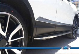 OMSA Nissan Qashqai  2 Krom Yan Kapı Çıtası 4 Parça 2010-2014 Arası