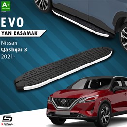 Nissan Qashqai 3 Evo Aluminyum Yan Basamak 173 Cm 2021 Üzeri