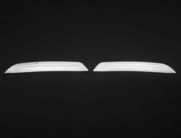 OMSA Nissan Qashqai Krom Arka Difüzör 2 Parça 2017-2021 Arası