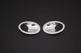 OMSA Nissan Qashqai Krom Sis Farı Çerçevesi 2 Parça Abs 2010-2014 Arası