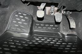 Novline Dacia Duster 4x4 3D Paspas Siyah 2010-2017 Arası