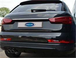 OMSA Audi Q3 Krom Plaka Üstü Çıta 2011-2018 Arası