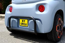 OMSA Citroen Ami Arka Koruma Çap:42 Siyah 2020-2024 Arası