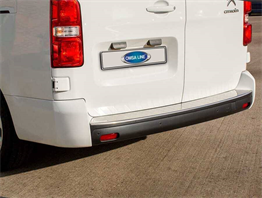 OMSA Citroen Space Tourer Krom Arka Tampon Eşiği Taşlı 2024 ve Sonrası