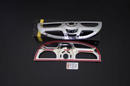 OMSA Fiat Doblo ABS Krom Stop Çerçevesi 2 Parça 2010-2015 Arası