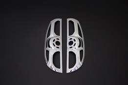 OMSA Fiat Doblo ABS Krom Stop Çerçevesi 2 Parça 2010-2015 Arası