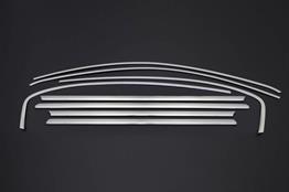 OMSA Fiat Egea Cross Krom Cam Çerçevesi Taşlı 8 Parça 2020 ve Sonrası