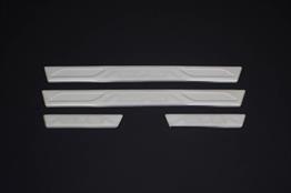 OMSA Fiat Egea HB Sedan Krom Kapı Eşiği Taşlı 4 Parça 2016 ve Sonrası