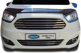 OMSA Ford Courier Krom Sis Farı Çerçevesi 2 Parça 2014-2017 Arası