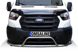 OMSA Ford Transit Ön Alt Koruma Sensörsüz Çap:60-42 Krom 2019 ve Sonrası