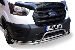 OMSA Ford Transit Ön Alt Koruma Sensörsüz Çap:60-42 Krom 2019 ve Sonrası