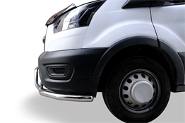 OMSA Ford Transit Ön Alt Koruma Sensörlü Çap:60-42 Krom 2019 ve Sonrası
