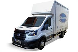 OMSA Ford Transit Ön Alt Koruma Sensörsüz Çap:60-42 Siyah 2019 ve Sonrası