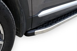 OMSA Hyundai Santa Fe Blackline Yan Basamak Krom 2019 ve Sonrası