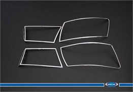 OMSA Hyundai Sonata Krom Stop Çerçevesi 4 Parça Abs 2006-2012 Arası