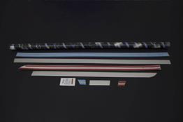 OMSA Mercedes Vito W447 Krom Yan Kapı Çıtası 7 Parça Uzun Şase Çift Sürgülü 2014 ve Sonrası