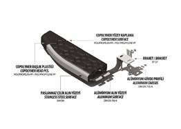 OMSA Nissan X-Trail Blackline Yan Basamak Krom 2005-2010 Arası