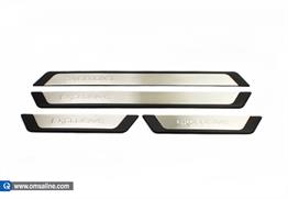 OMSA Opel Corsa F Krom Kapı Eşiği Exclusive Yazılı 4 Parça 2020 ve Sonrası