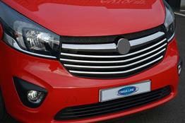 OMSA Opel Vivaro Krom Ön Panjur 4 Parça 2014-2018 Arası