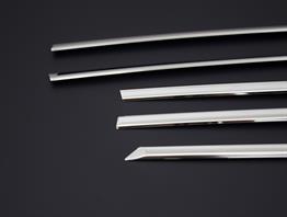 OMSA Peugeot 2008 EV Krom Cam Alt Çıtası 6 Parça 2023 ve Sonrası