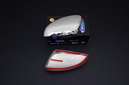 OMSA Peugeot 2008 Krom Ayna Kapağı 2 Parça 2013-2019 Arası