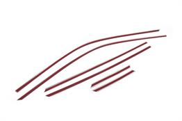 OMSA Peugeot 2008 Krom Üst Cam Çıtası 6 Parça 2020 ve Sonrası