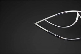 OMSA Peugeot 207 Krom Stop Çerçevesi 2 Parça Abs 2006-2012 Arası
