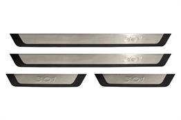 OMSA Peugeot 301 Sedan Krom Kapı Eşiği ABS 2012 ve Sonrası