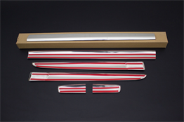 OMSA Renault Clio 3 Krom Yan Kapı Çıtası 6 Parça 2006-2011 Arası