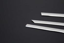 OMSA Renault Megane 4 HB Krom Üst Cam Çerçevesi 6 Parça 2021 ve Sonrası