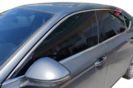 OMSA Skoda Superb Krom Cam Çerçevesi 10 Parça 2024 ve Sonrası