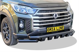 OMSA Ssangyong Musso Shark Ön Koruma Çap:76 Siyah 2019 ve Sonrası