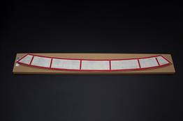 OMSA Toyota Proace Verso Krom Arka Tampon Eşiği Taşlı Uzun Şase 2016 ve Sonrası