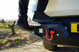 OMSA VW Amarok Dakar V2 Çelik Arka Tampon Ledli Sensörlü-Sensörsüz 2010-2021 Arası