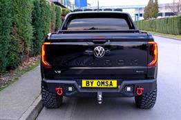 OMSA VW Amarok Dakar V2 Çelik Arka Tampon Ledli Kör Nokta Sistemi Özel Tasarım 2022 ve Sonrası