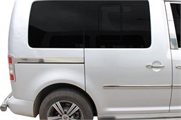 OMSA VW Caddy Maxi Krom Sürgülü Kapı Çıtası 2 Parça 2007-2015 Arası