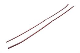 OMSA VW T-Cross Krom Cam Alt Çıtası 4 Parça 2024 ve Sonrası