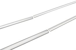 OMSA VW T-Cross Krom Cam Alt Çıtası 4 Parça 2024 ve Sonrası